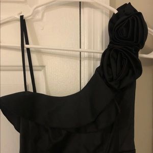 Black cocktail dress